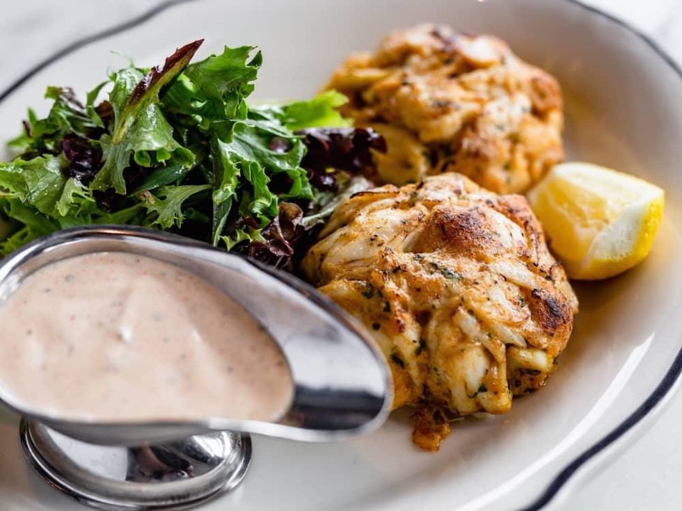 Loch Bar Maryland crab cakes