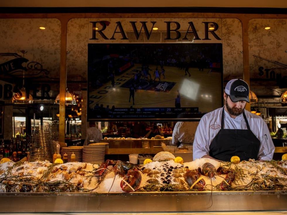 Loch Bar raw bar interior