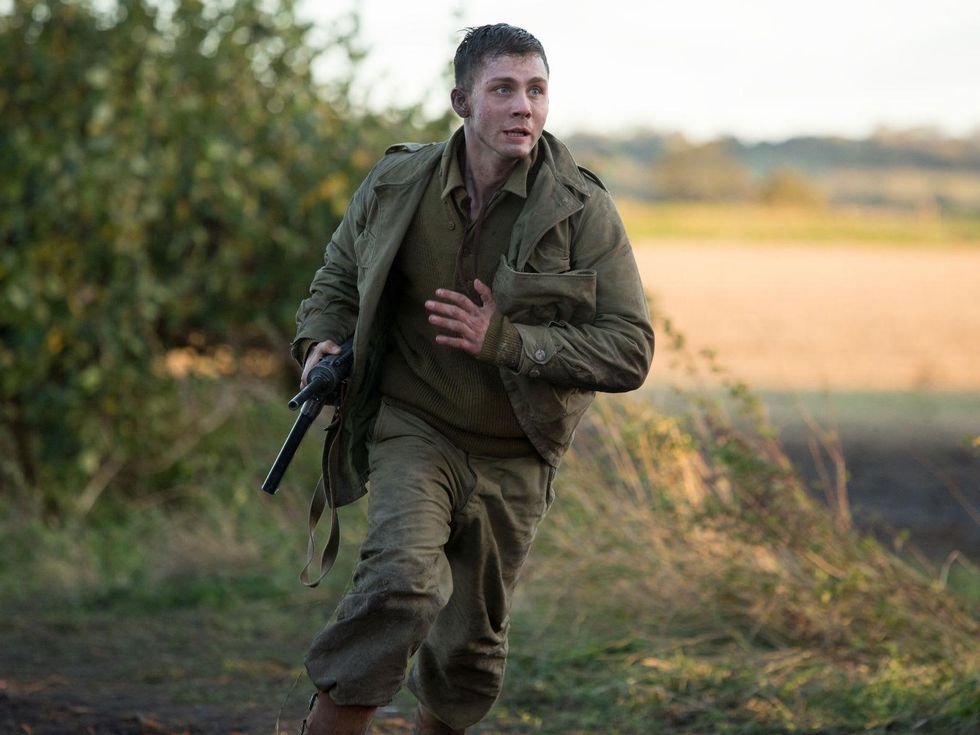 Logan Lerman in Fury