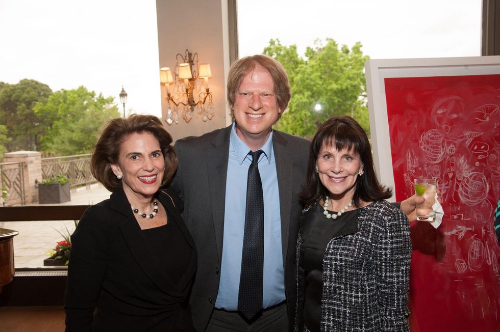 Lois Stark, from left, Paul Bloom and Ellen Susman at the Jung Center dinner April 2014
