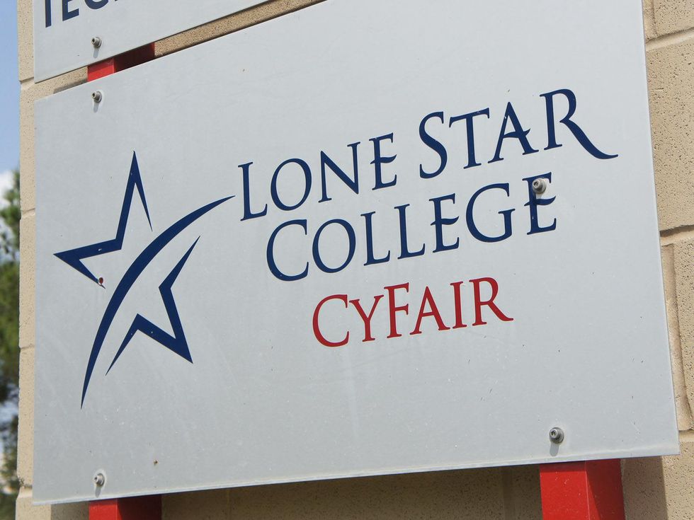 Lone Star College Cy-Fair sign