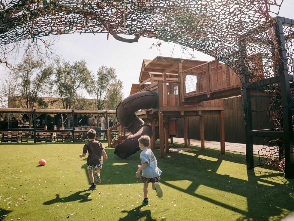 Long Weekend restaurant play area