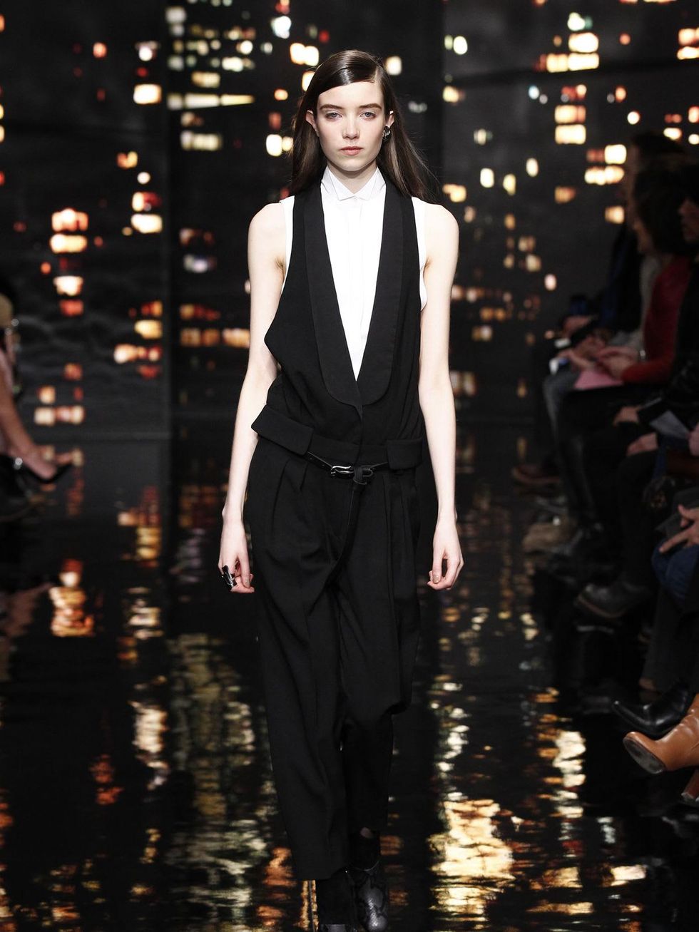 Look 27 Clifford Pugh New York Fashion Week fall 2015 February 2015 Donna Karan