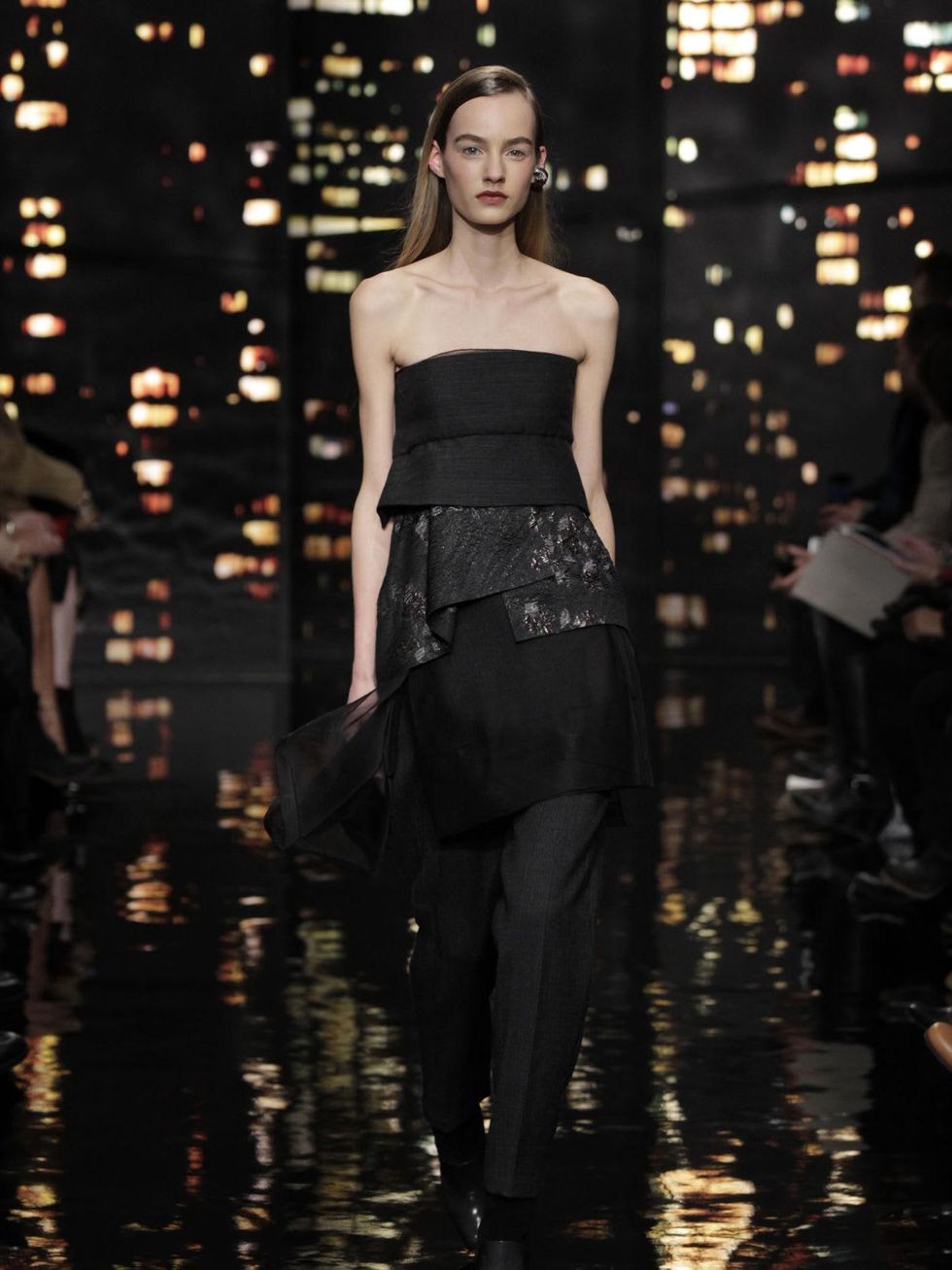 Look 3 Clifford Pugh New York Fashion Week fall 2015 February 2015 Donna Karan