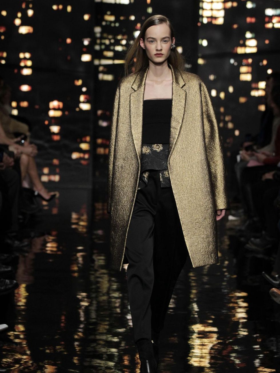 Look 30 Clifford Pugh New York Fashion Week fall 2015 February 2015 Donna Karan