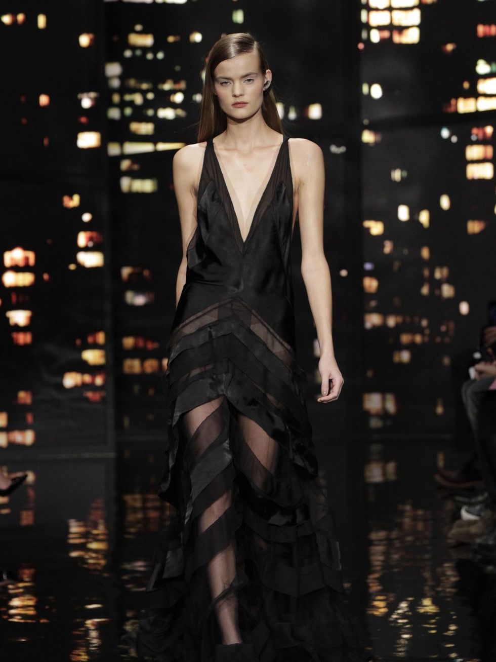 Look 38 Clifford Pugh New York Fashion Week fall 2015 February 2015 Donna Karan