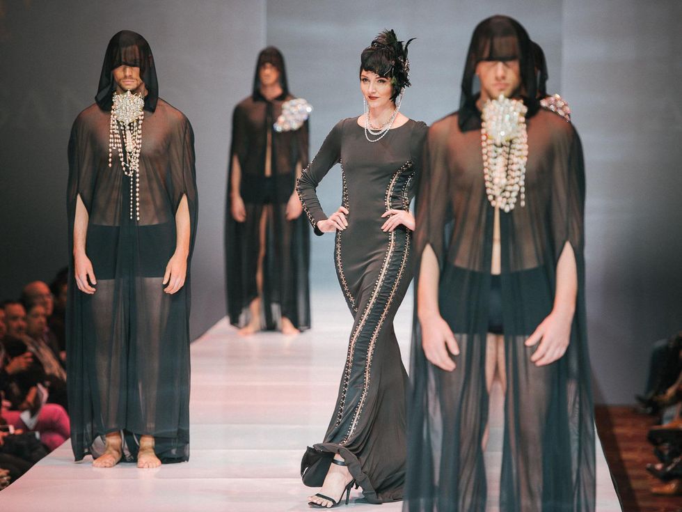 Look from Alexis Monsanto at Fashion Houston Sept. 2014