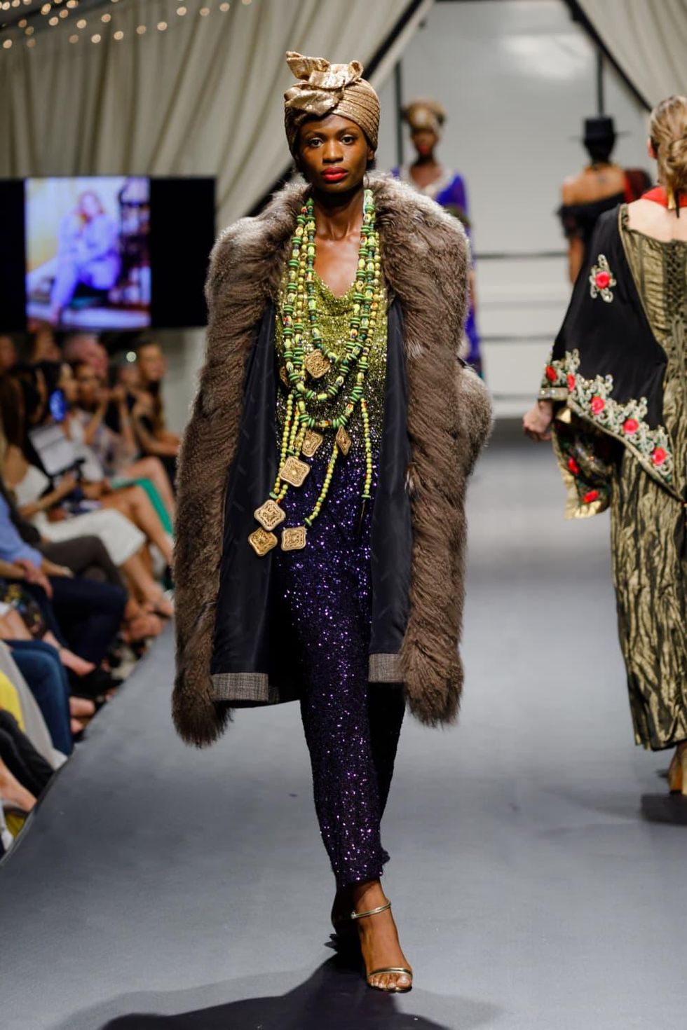 look from carolyn farb at Fashion X Houston