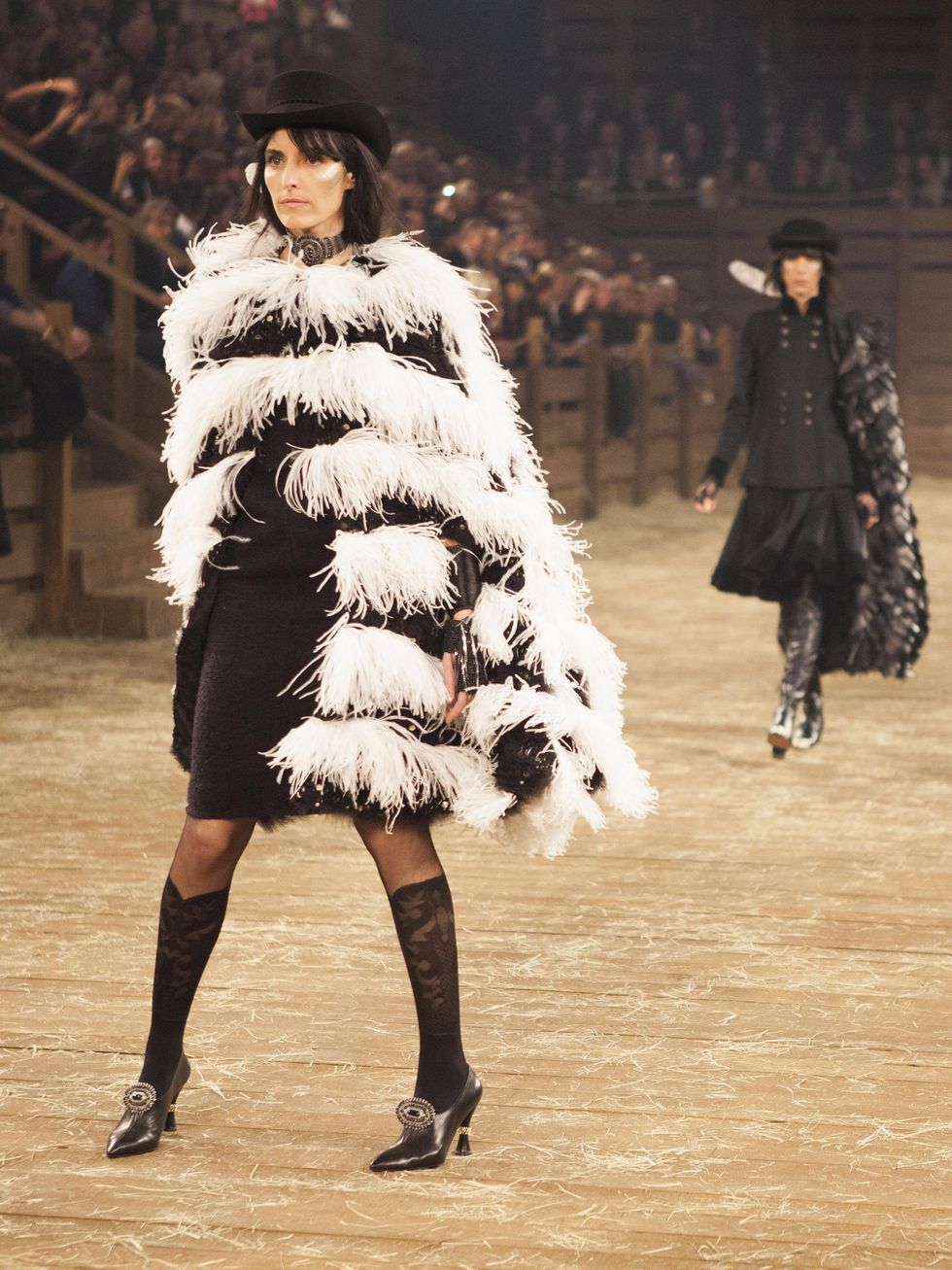 Look from Chanel Metiers d'Art in Dallas