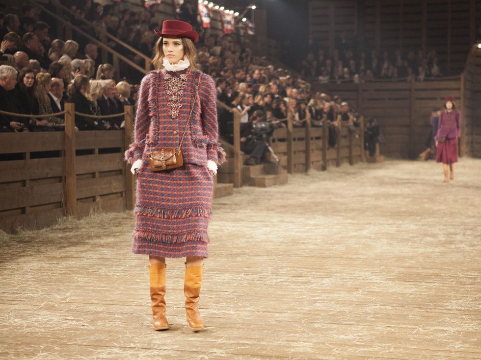 Look from Chanel Metiers d'Art in Dallas