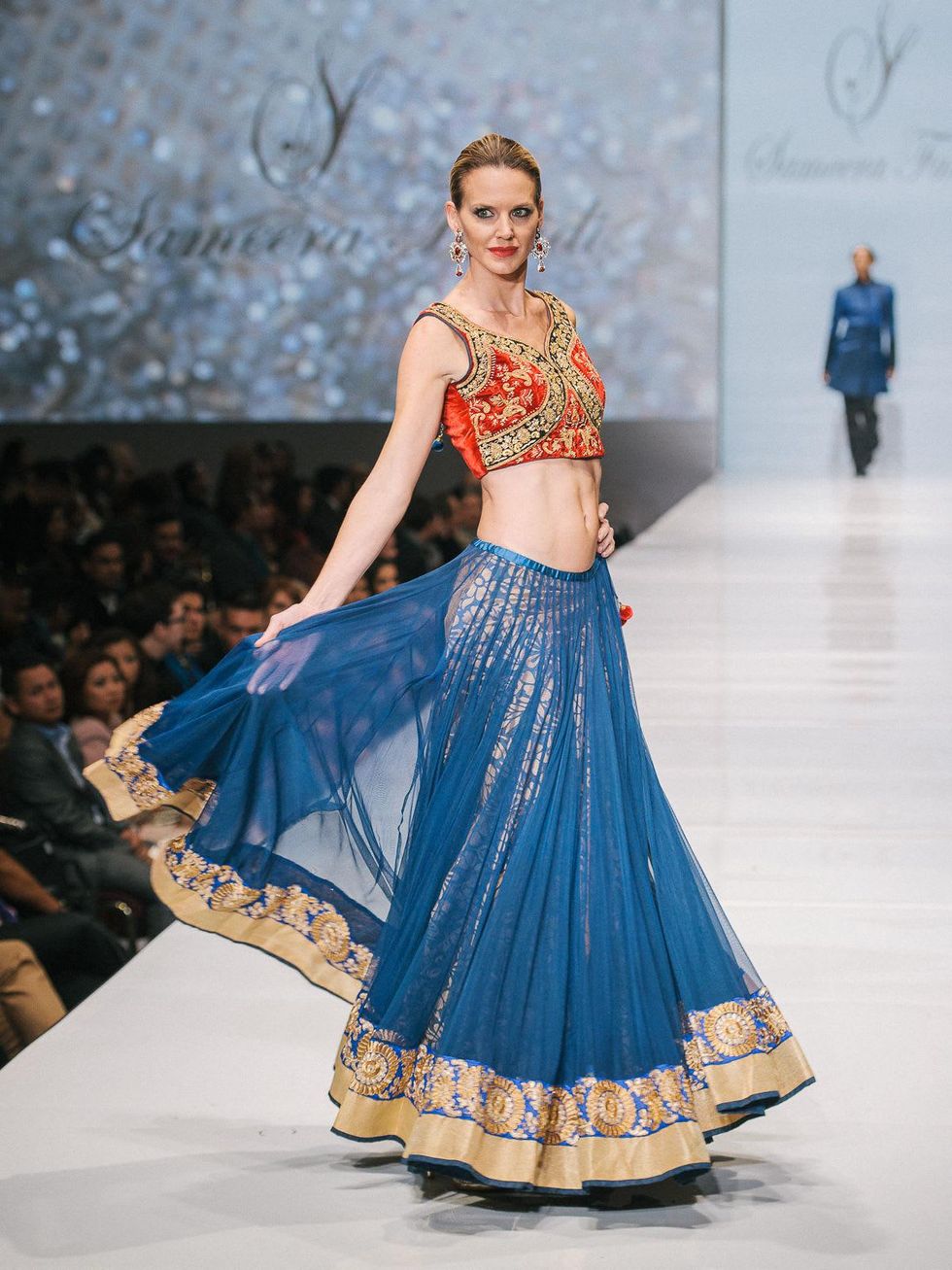 Look from Sameera Faridi at Fashion Houston Sept. 2014