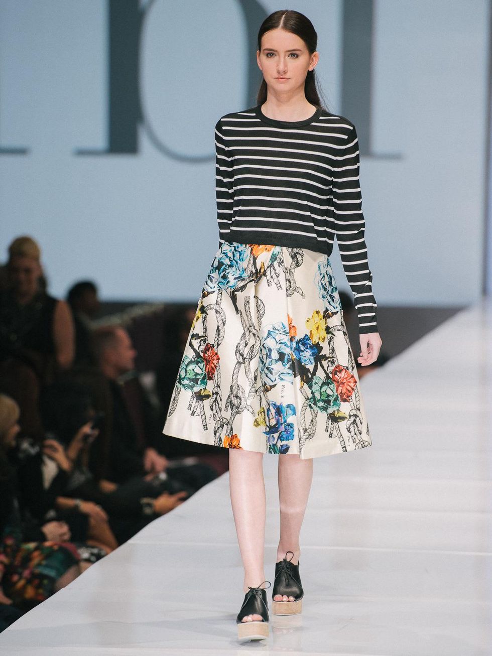 Look from Tibi at Fashion Houston Sept 2014