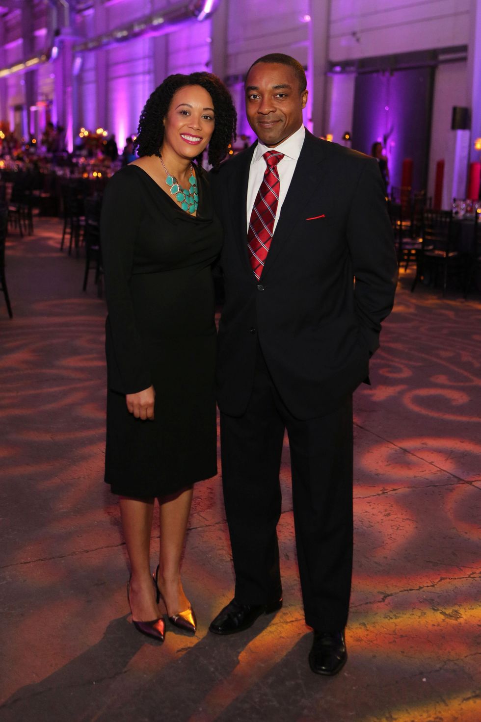 Loran and Jein Gadson at the March of Dimes Signature Chefs event October 2014