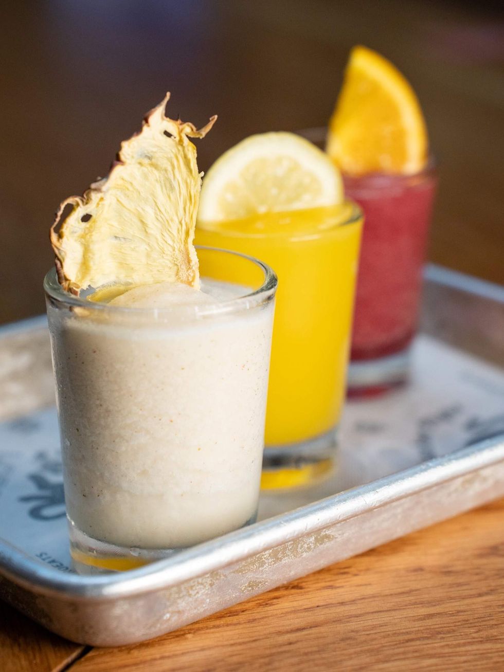 Loro boozy slushies