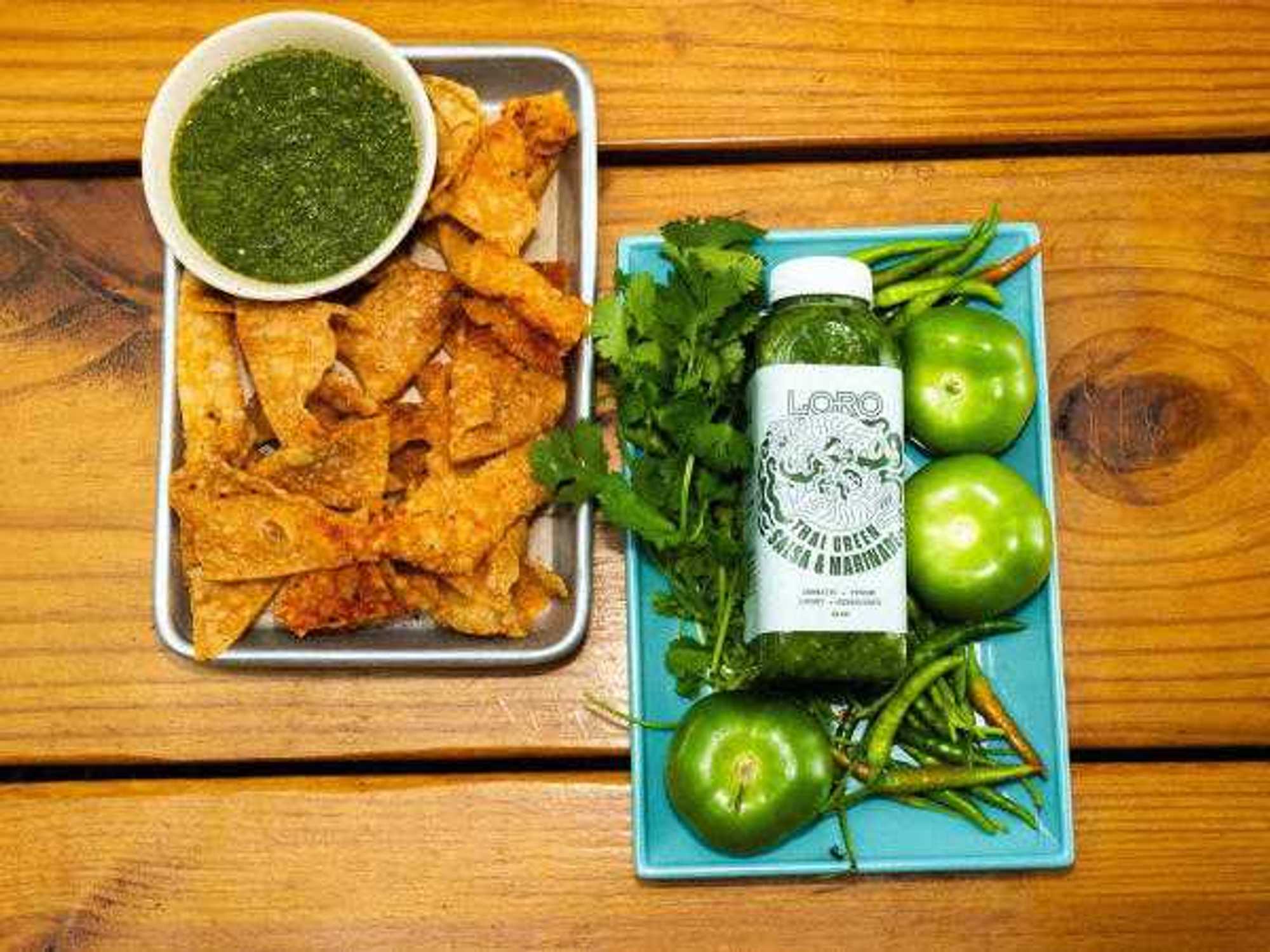 Loro Green Chili Salsa and Marinade