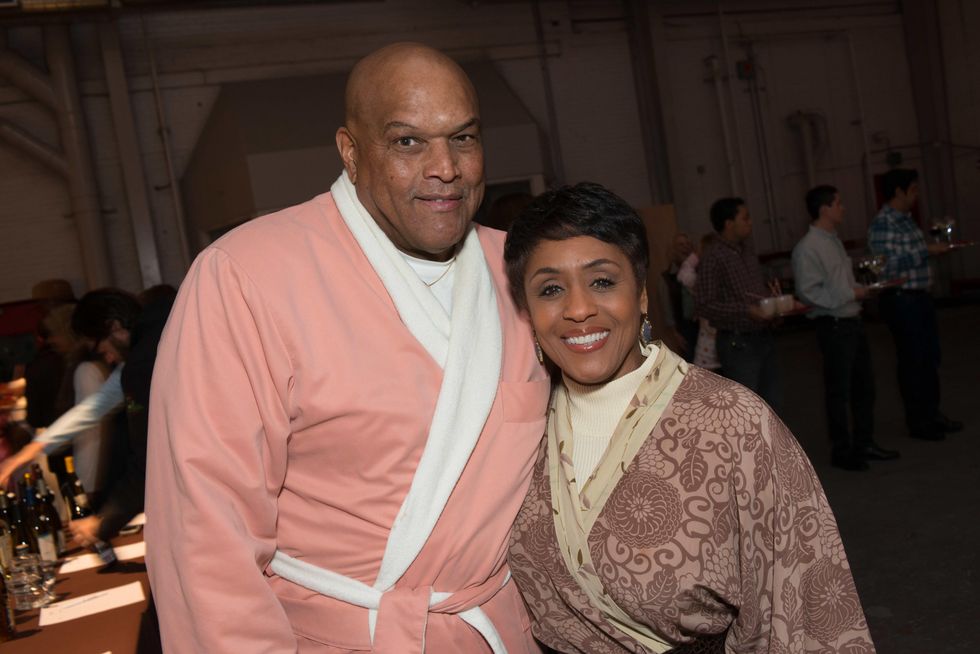 Lou Gregory and Linda Lorelle at the Hope Stone Gala March 2014