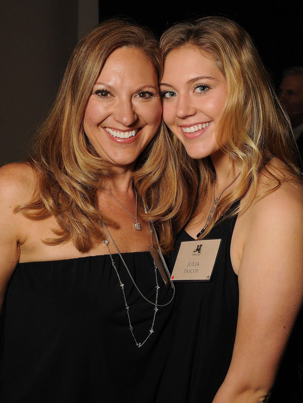 Lou Pascoe, left, and Julia Pascoe at the Johnny Mac Soldiers Fund Inaugural Houston Gala April 2015