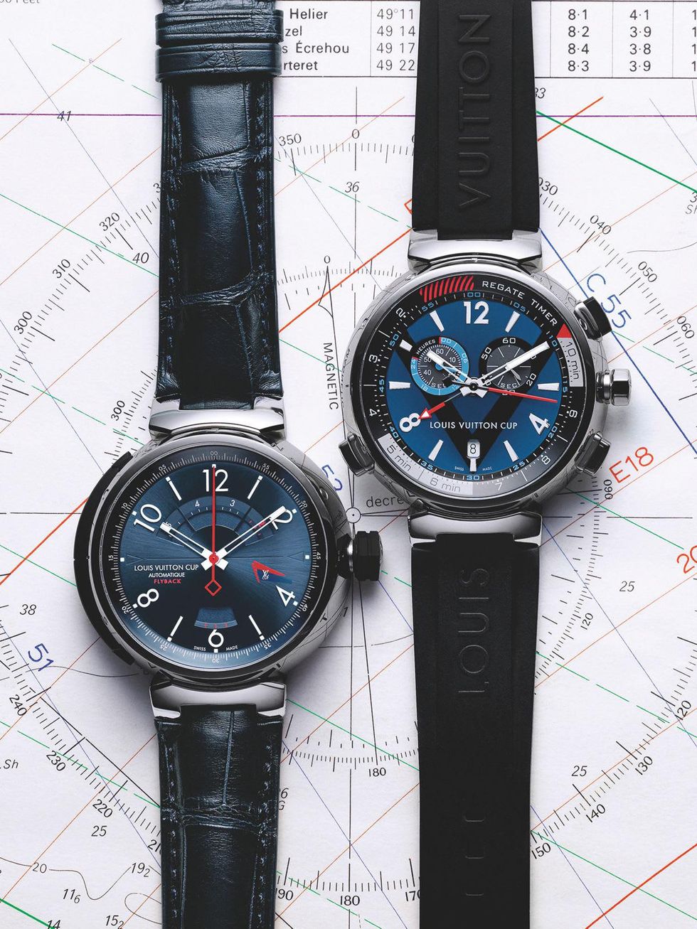 Louis Vuitton America's Cup watches