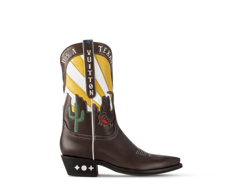 Louis Vuitton steps up with limited edition, $8,000 Texan boots 
