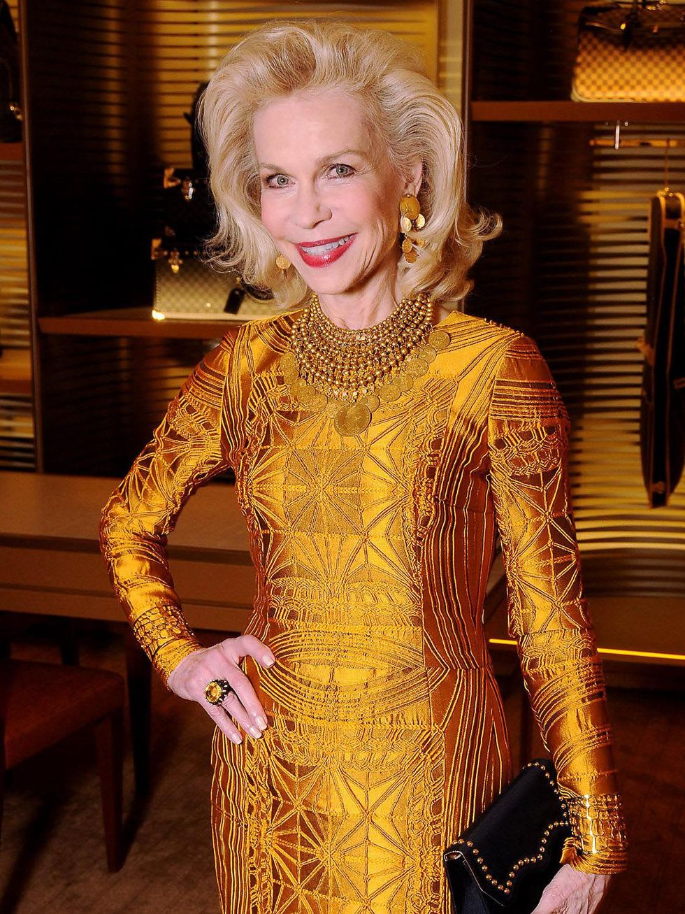 Louis Vuitton re-opening party, November 2012, Lynn Wyatt