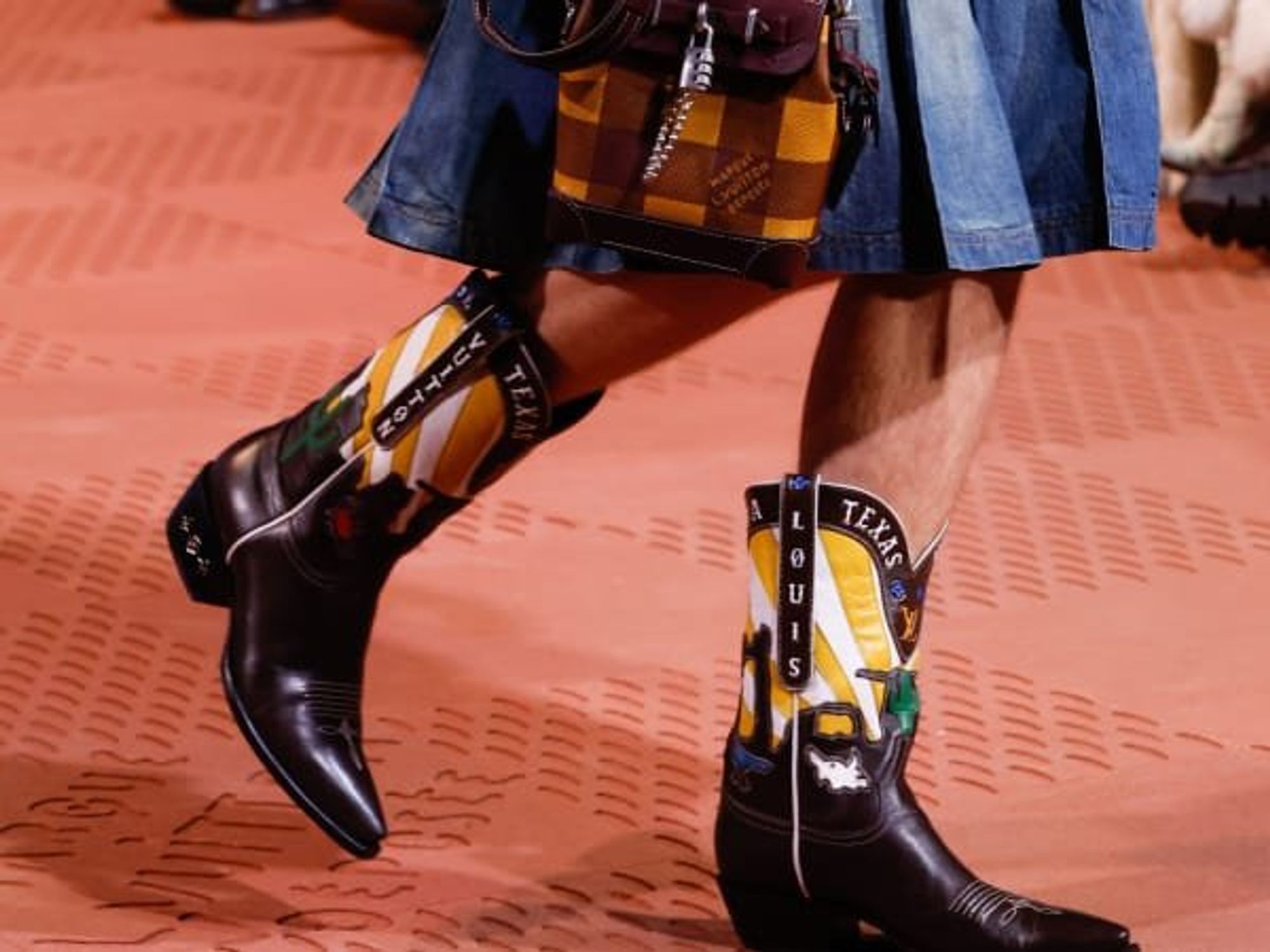 Louis Vuitton released the LV Texan boots