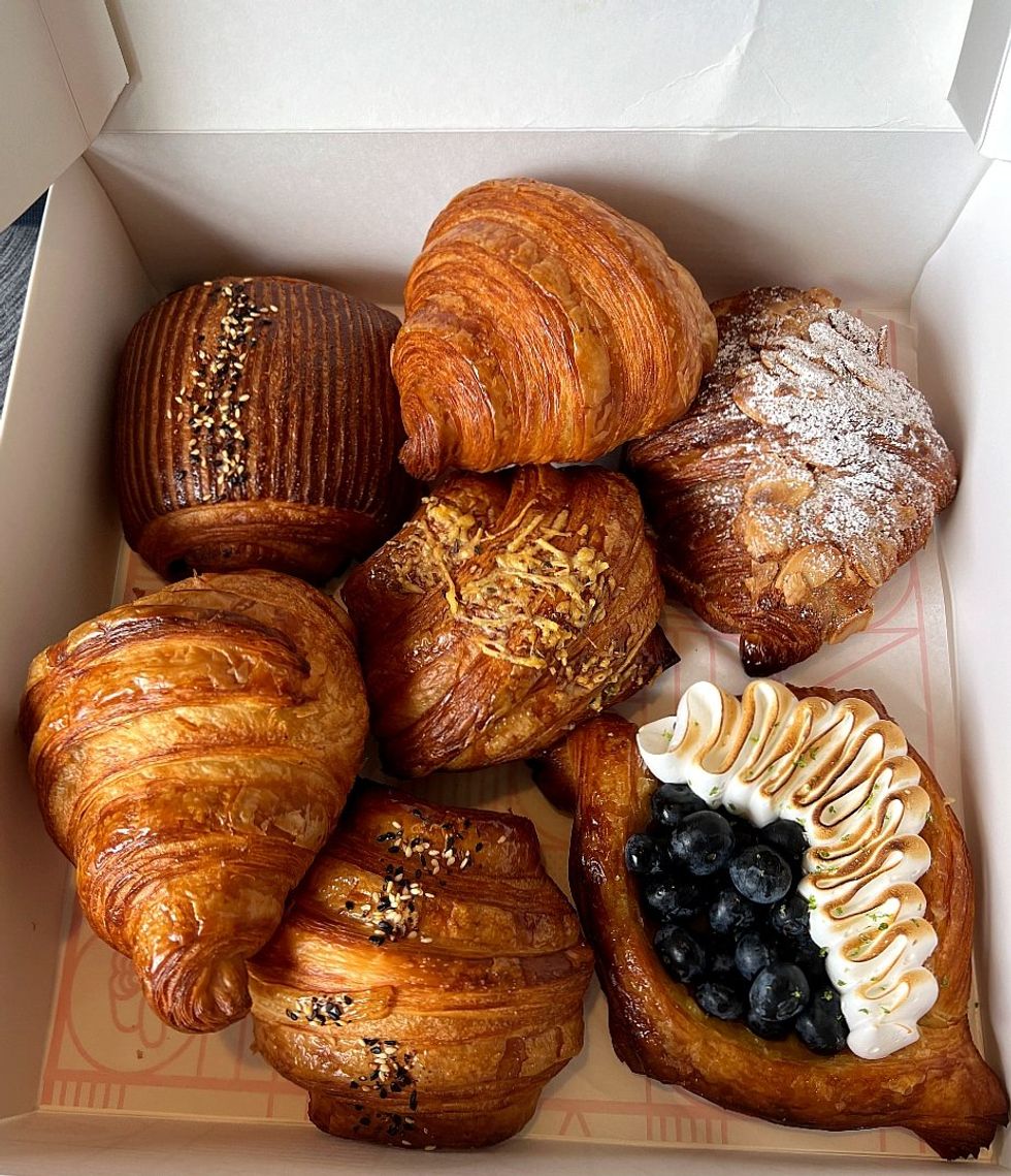 Love Croissants croissants in box