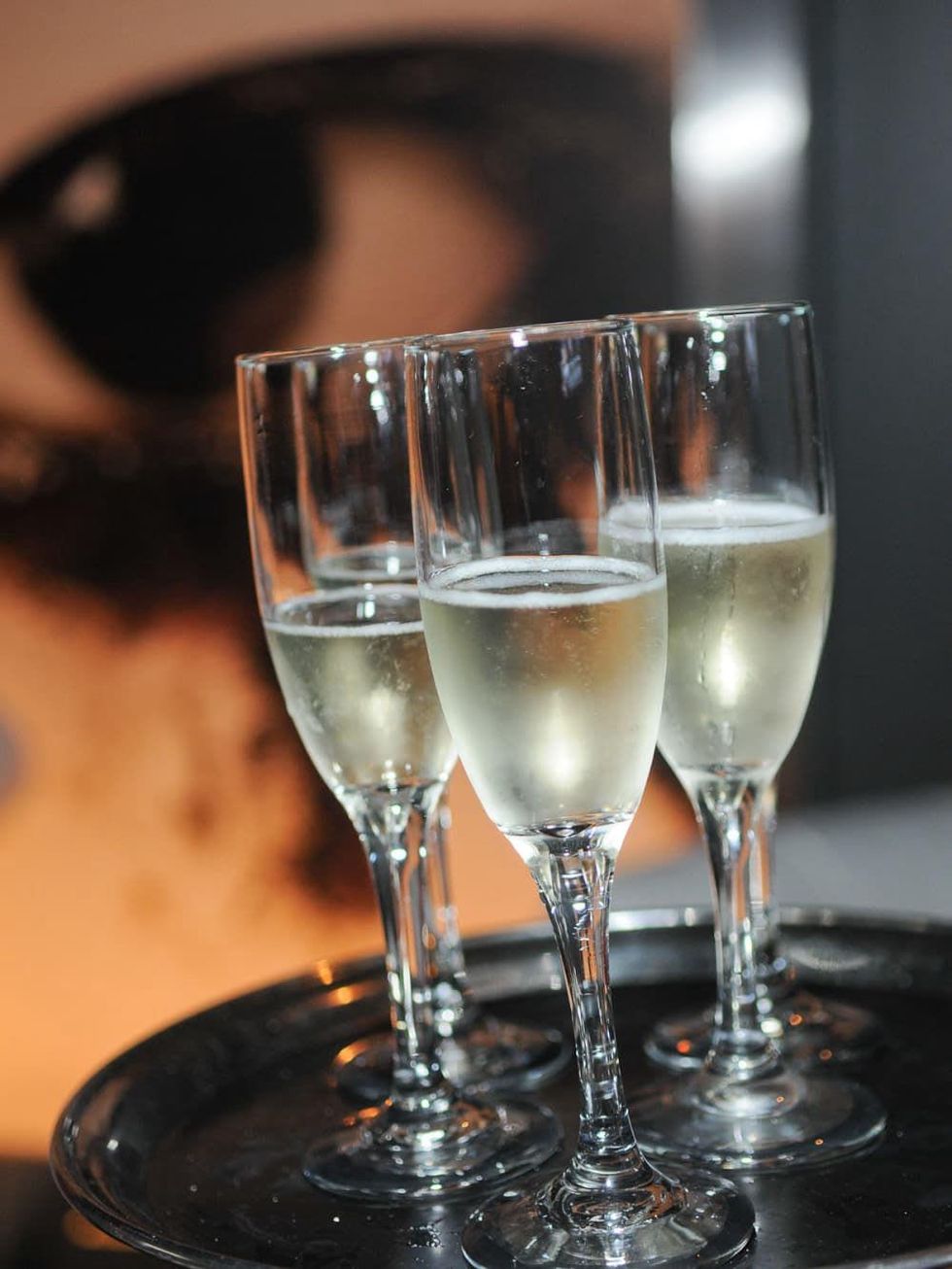 Love's in Fashion VIP at Katsuya, February 2013, Champagne at Katsuya