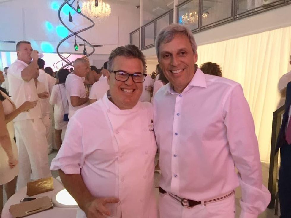 Loya Texans White Out party, 9/16 Rick Sandoval, Tom Segesta