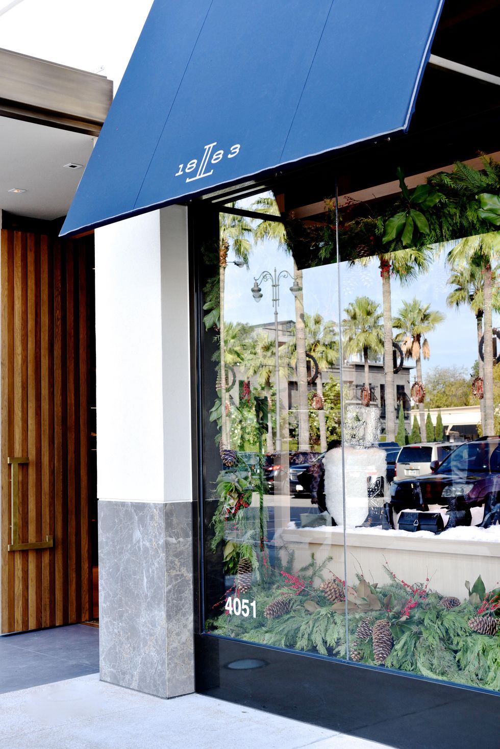 Lucchese store in Highland Village exterior window