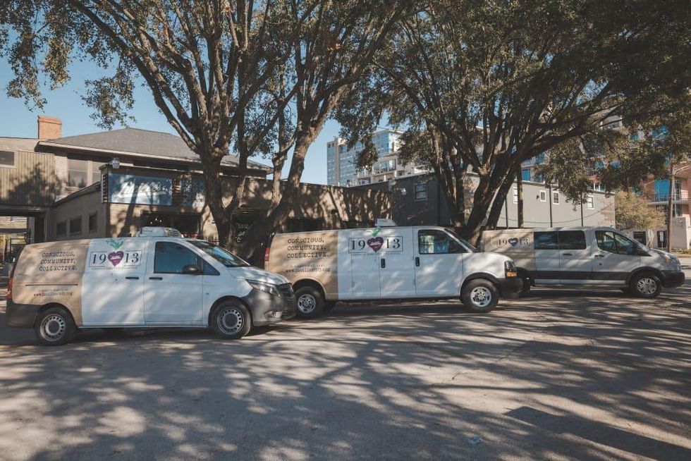 Lucille's 1913 van fleet