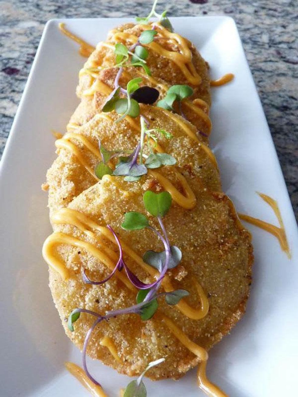 Lucille's Houston fried green tomatoes