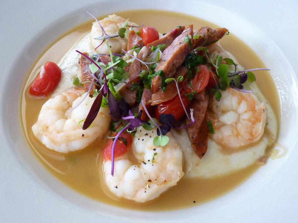 Lucille's, Mother's Day brunch, shrimp and grits