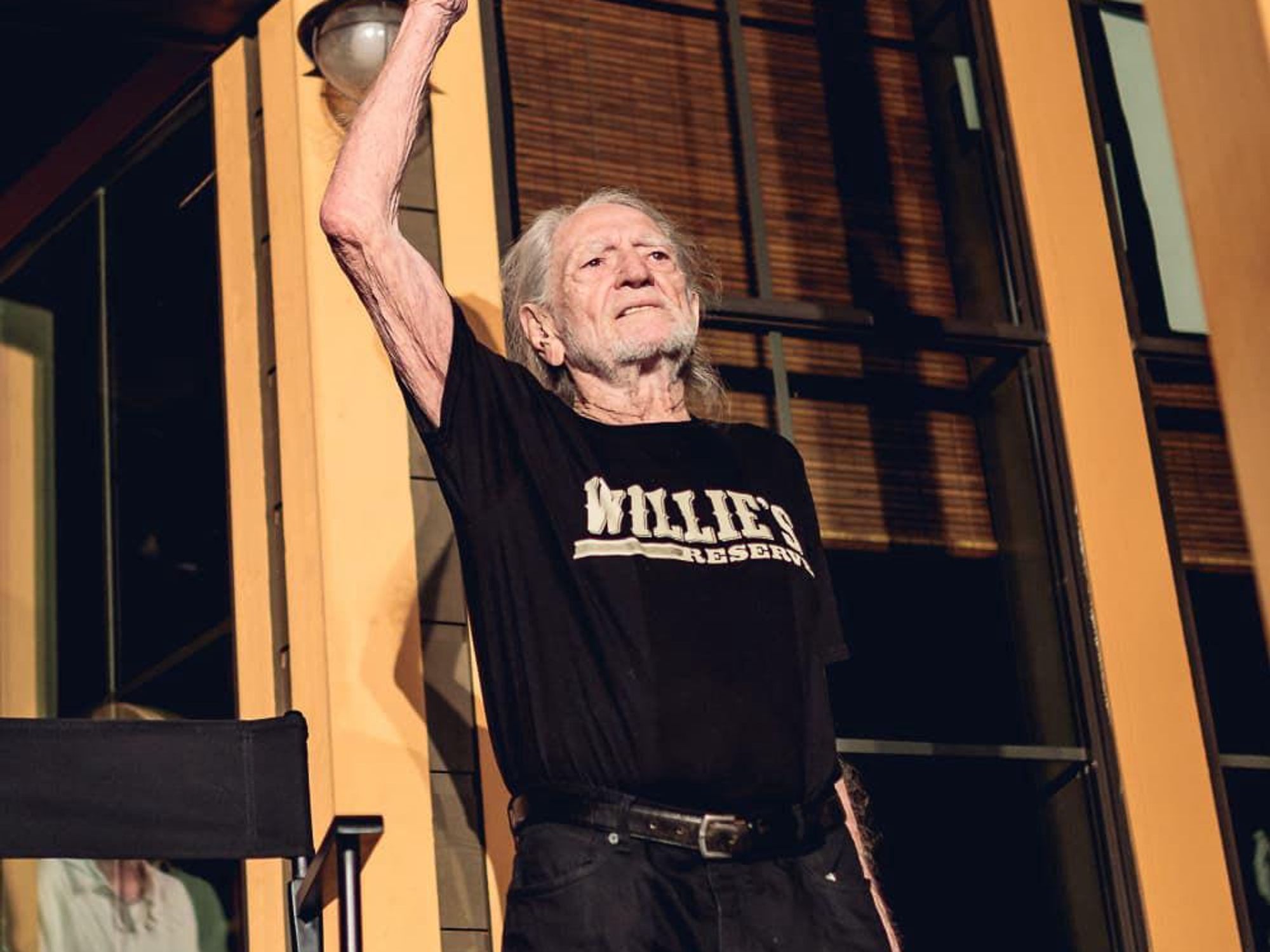 Luck Cinema Willie Nelson Waving