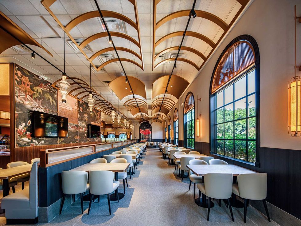 Lucky Village Chinese Buffet interior