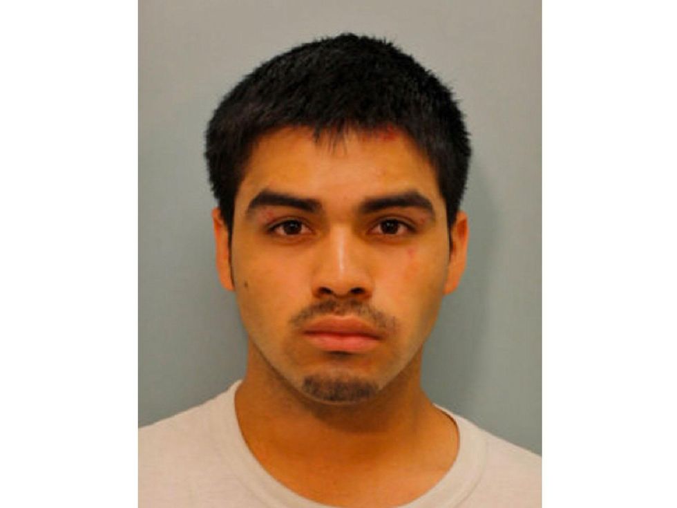 Luis Alonzo Alfaro mug shot Spring High School stabbing September 2013
