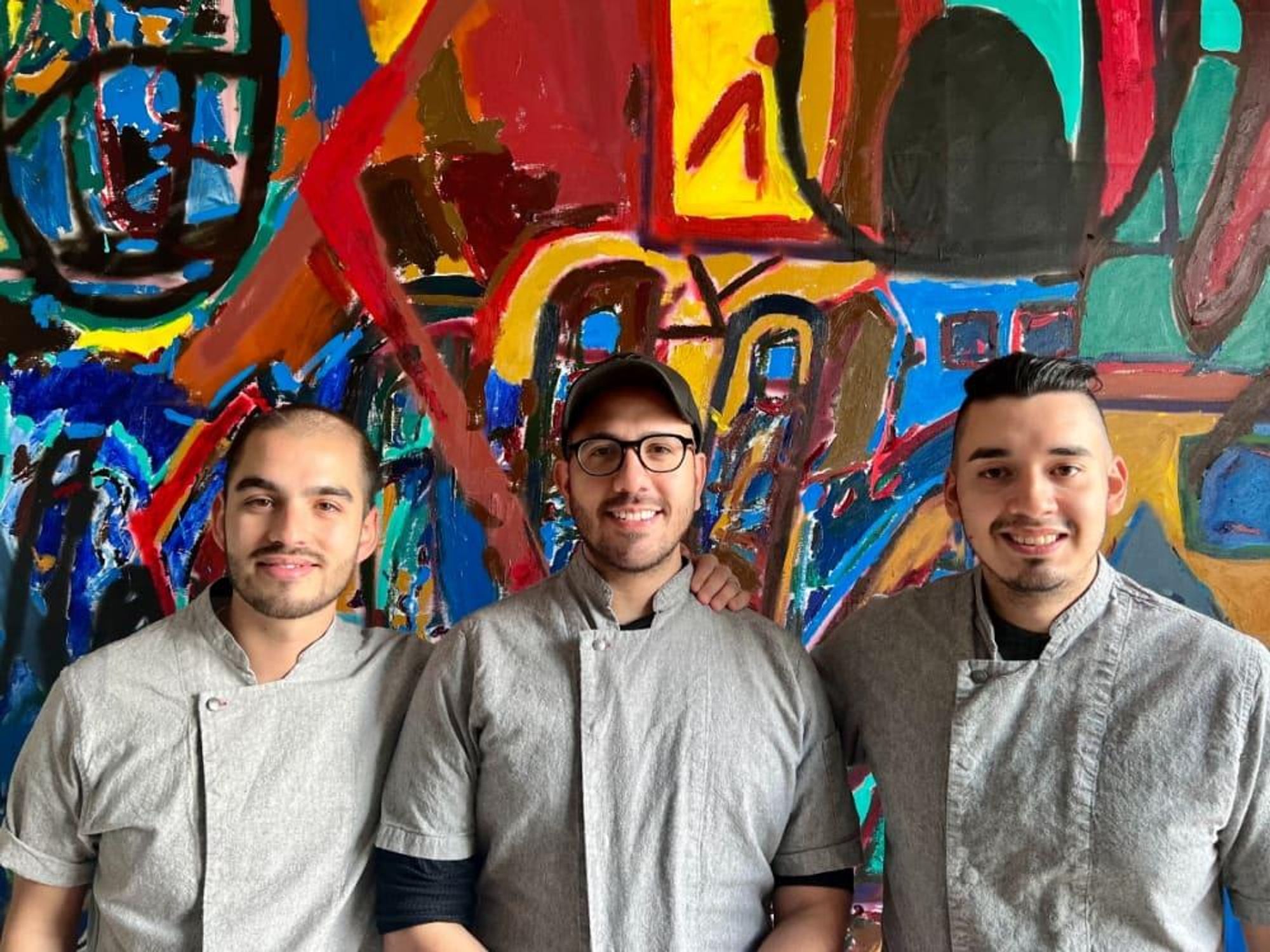 Luis Mercado, Alex Bremont, Paolo Justo Houston pop-up