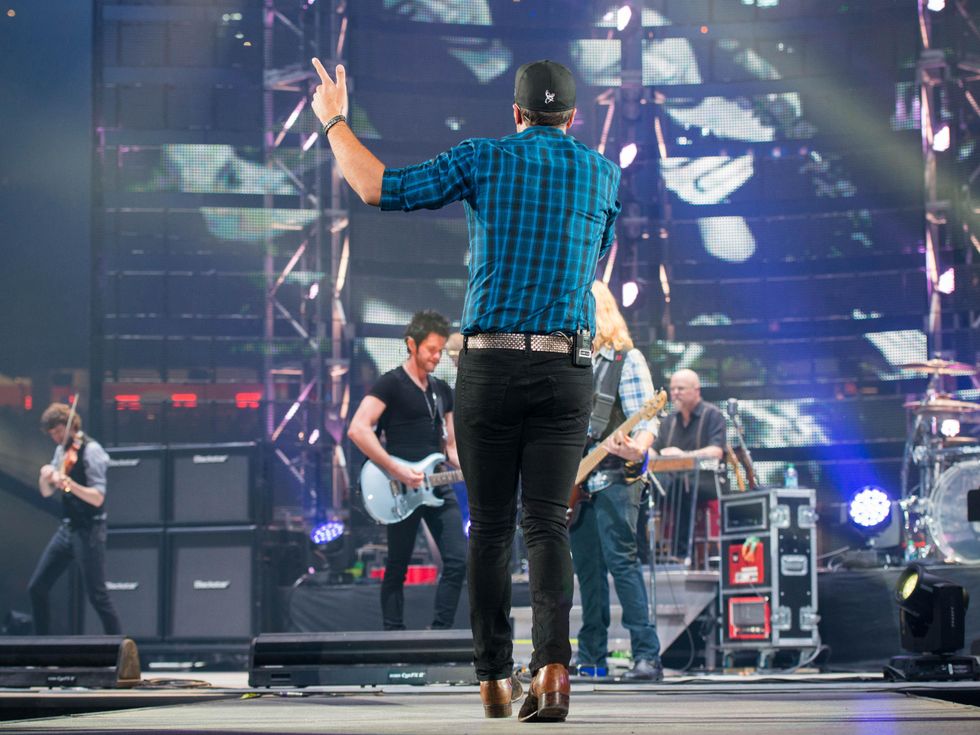 Luke Bryan at Rodeo March 2015