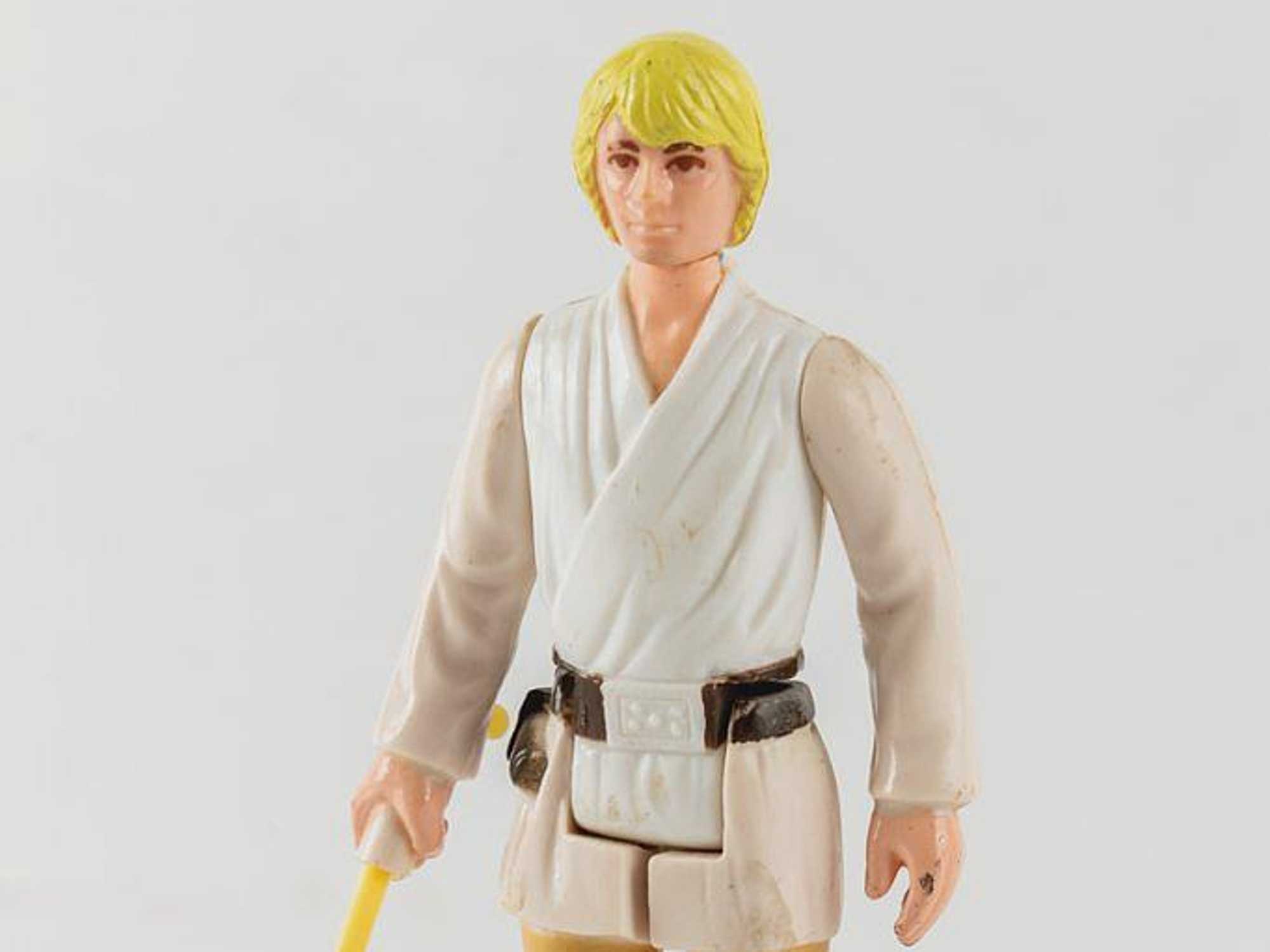 Luke Skywalker action figure Houston Toy Museum