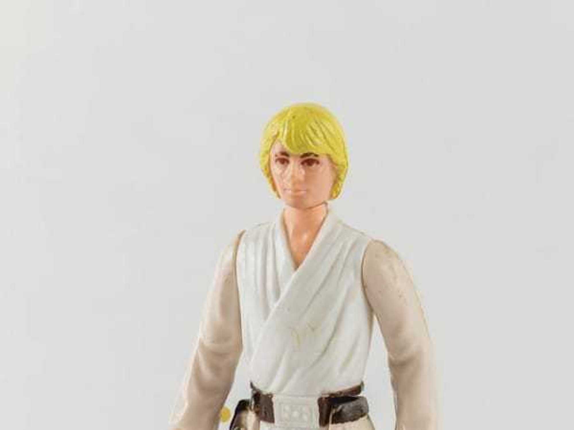 Luke Skywalker action figure Houston Toy Museum