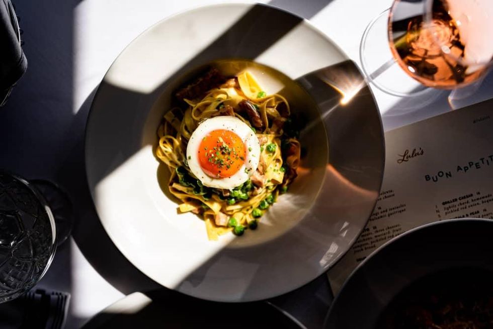 Lulu's River Oaks carbonara