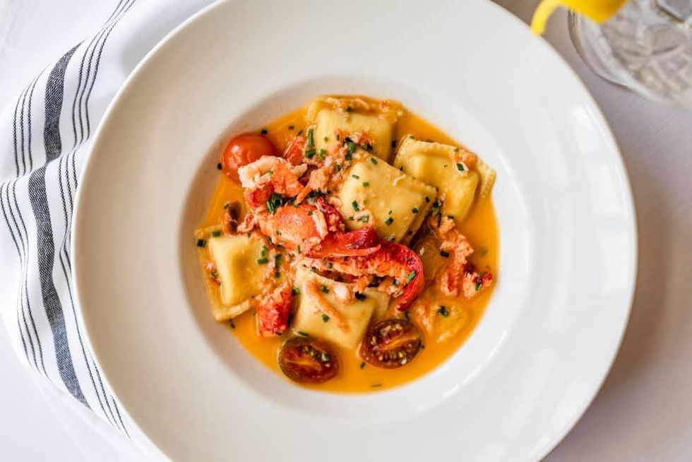 Lulu's River Oaks lobster ravioli