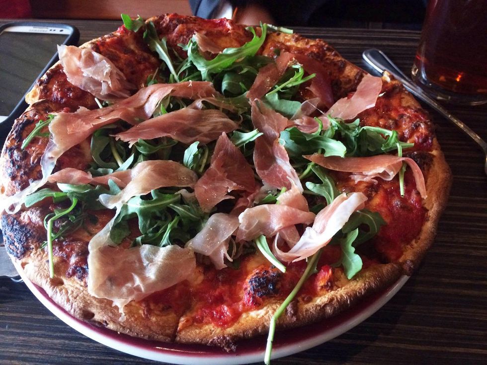 Luna Pizzeria Houston February 2014 pizza