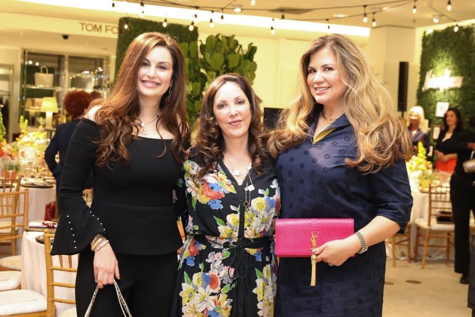 Lunch with Lela PetSet Brigitte Kalai, Sandra Smith-Cooper, Dallas Rowden