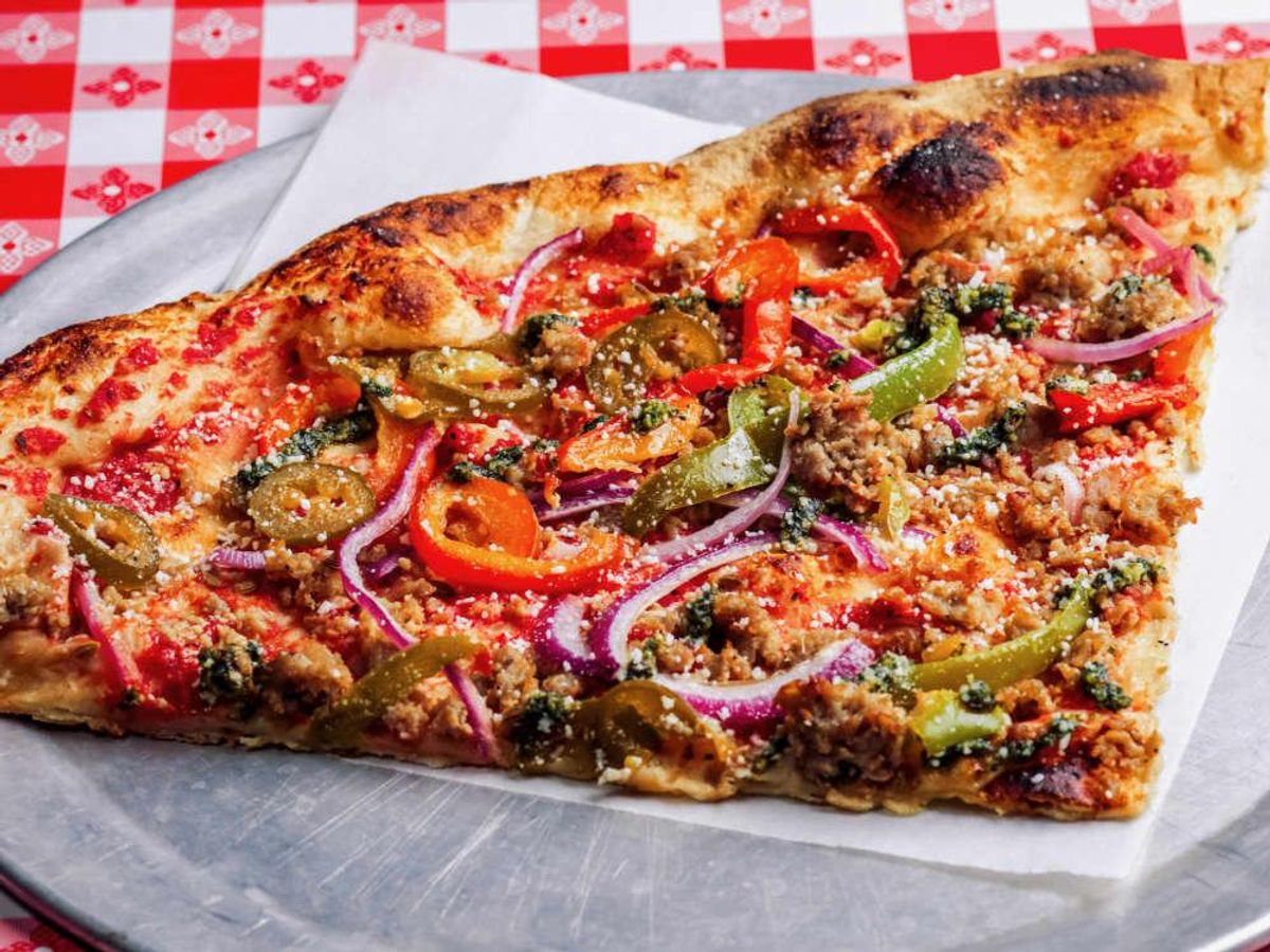 The Guiseppe, Lupo's take on a supreme. CultureMap Houston