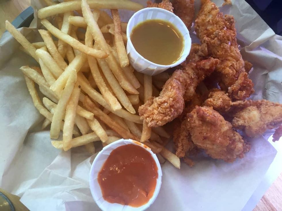 Luv Me Tenders basket