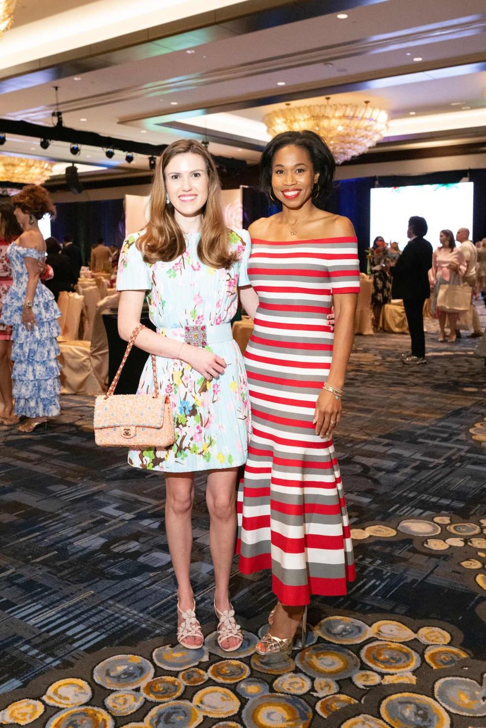 LWI Houston 2021 fashion show luncheon Heather Almond Roslyn Bazzelle