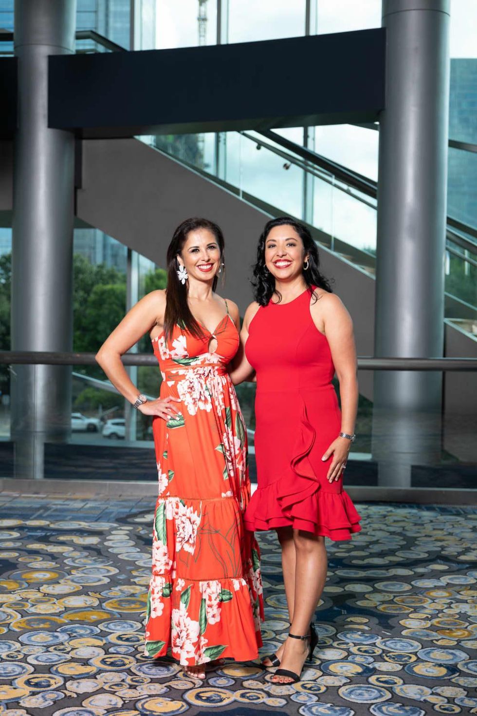 LWI Houston 2021 fashion show luncheon Laura Salinas-Pruneda and Monica Casiano