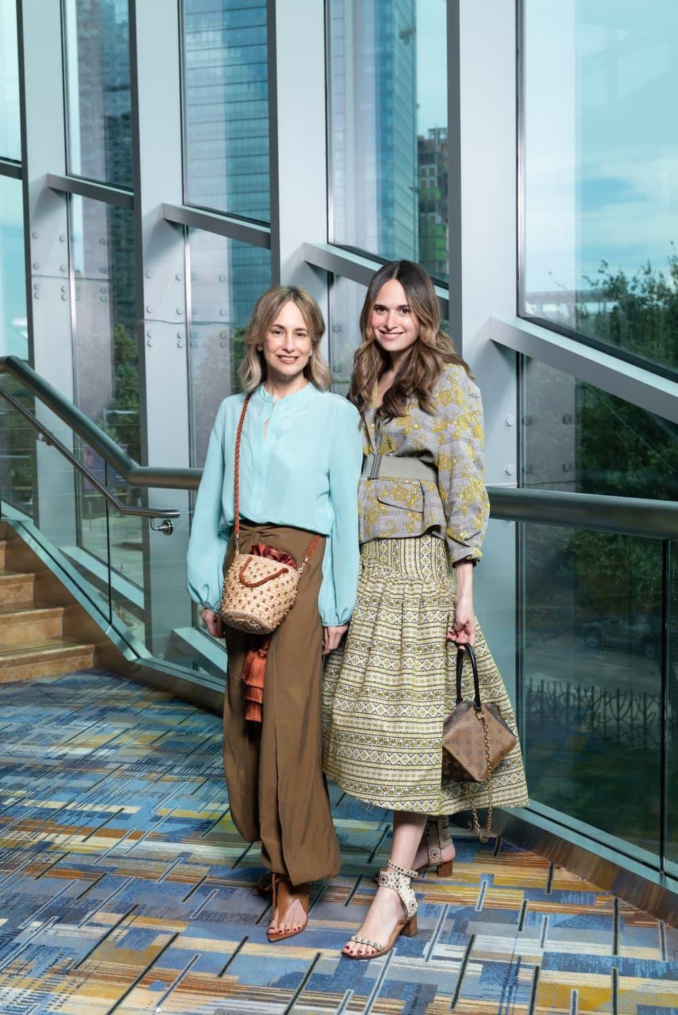 LWI Houston 2021 fashion show luncheon Silivi Tcherassi and Sofia Espinosa Tcherassi