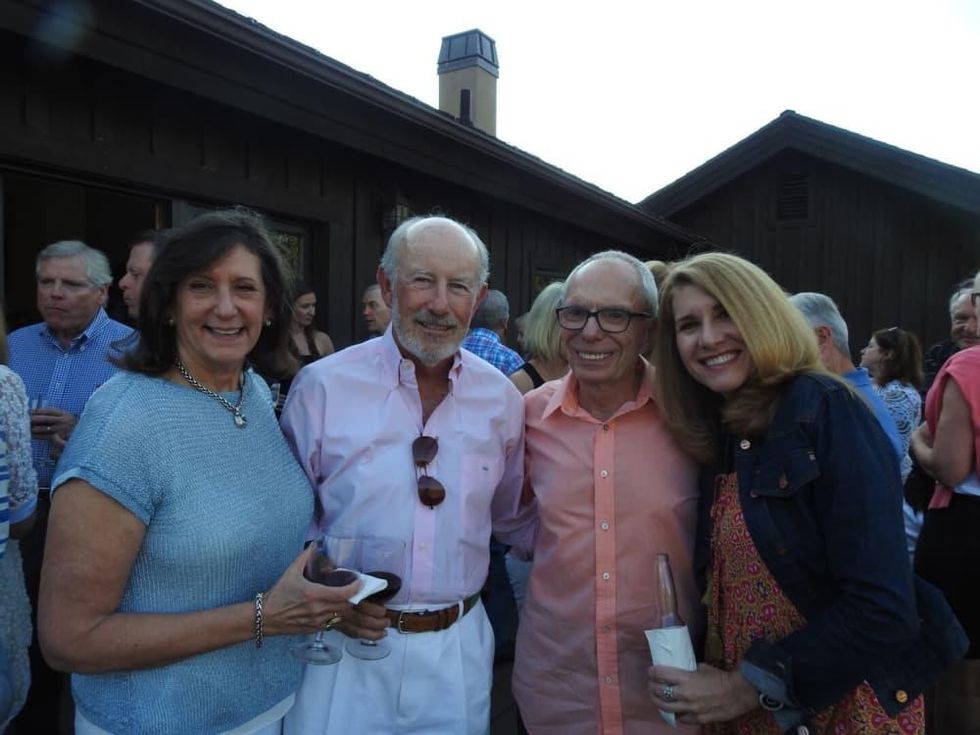 Lynda Irvine, John Irvine, John Mann and Pam Kutner
