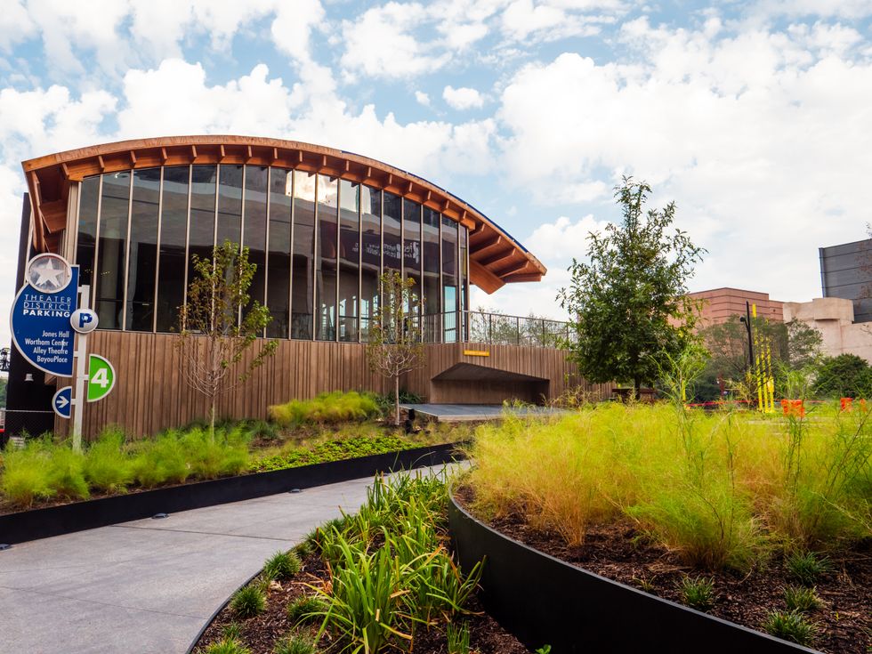 Lynn Wyatt Square for the Performing Arts in downtown Houston
